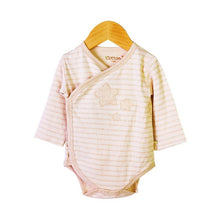 Load image into Gallery viewer, Organic Long Sleeve Kimono Onesie | Vibrant Baby Bodysuit - EottonCanada
