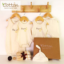 Load image into Gallery viewer, Organic Cotton Baby Gift Set | Perfect Newborn and Baby Shower Gift - EottonCanada
