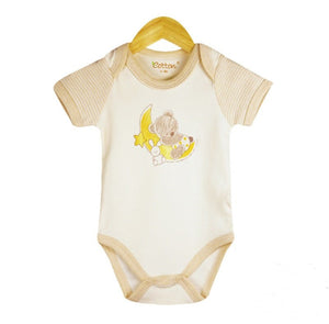 Short Sleeve Bodysuit Baby Star Collection | Organic Onesies - EottonCanada