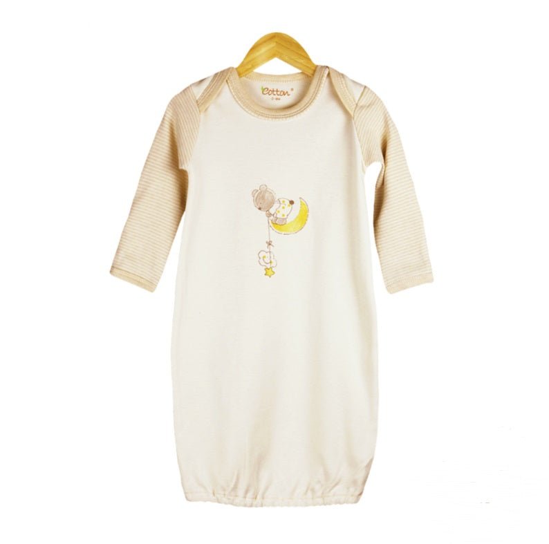 Organic Toddler Sleep Gown - Baby Star