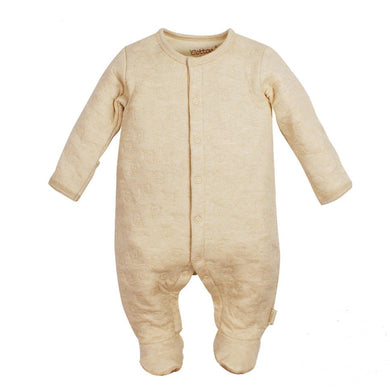 Organic Cotton Thermal Baby Jumpsuit | Quilted Baby Romper - EottonCanada