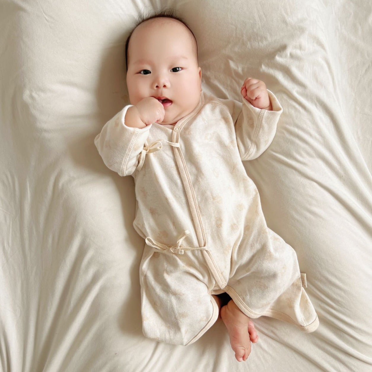 Kimono Onesie: Organic Cotton Newborn Clothes - Japanese Romper - Eotton Canada