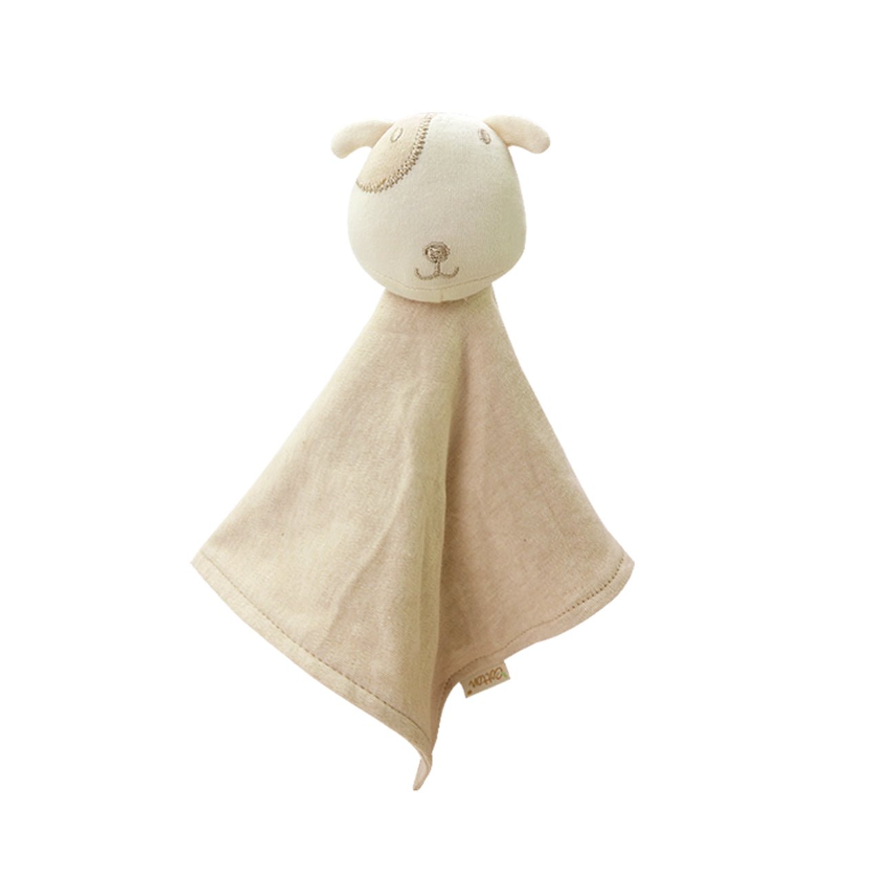 Organic Infant Comforter | Puppy Cuddle Blanket Lovey | Eotton Canada