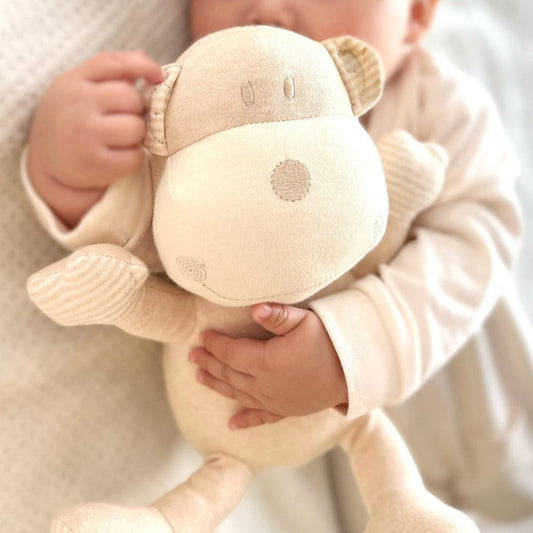 Stuffed Animal Toy Monkey | Non Toxic Organic Baby Toys | Eotton Canada