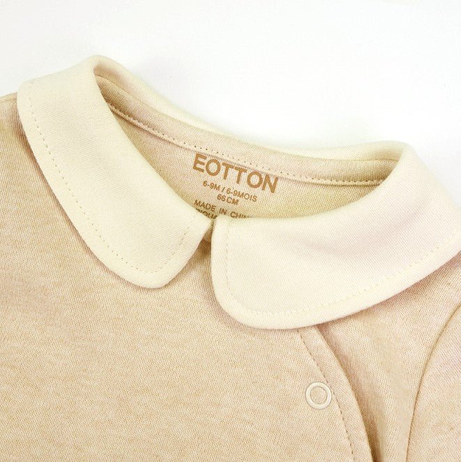 Peter Pan Collar Baby Girl Play Suit Detail fine stitches