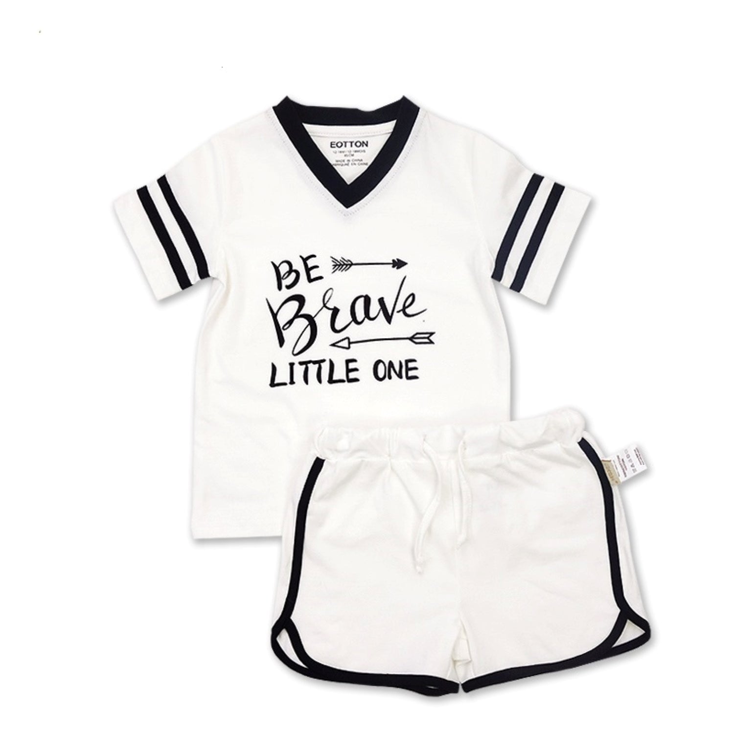 Organic Baby Sport Suits | T-Shirt & Shorts Playsuit
