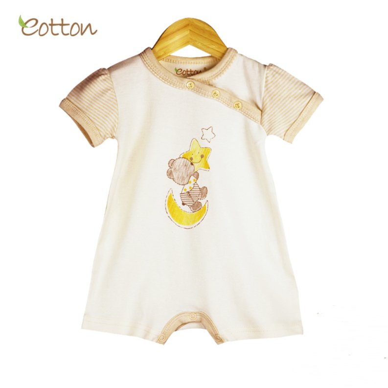 softes organic nature colored baby summer onesies
