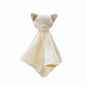 Organic Newborn Security Blanket: Stuffed Animal Blanket - Fox Lovey | Eotton Canada