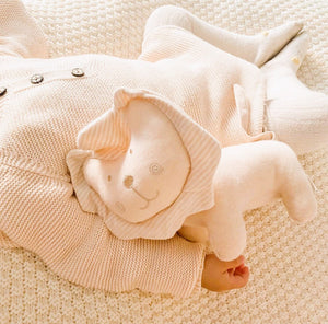 Lion Stuffed Animal - Organic Newborn Toys | Eotton Canada